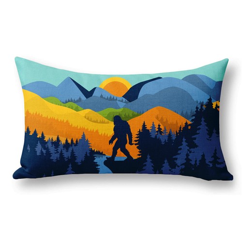 *CHOOSE BIGFOOT* Gift Stuffed Plush Blanket Pillow Towel Sasquatch Hat Mug Stick - Picture 21 of 98