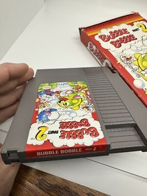 Bubble Bobble Part 2 (Nintendo NES) Complete CIB With Rare Poster & Reg Card