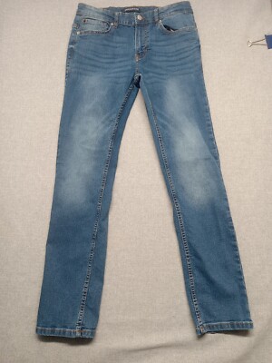 Calvin Klein Jeans Youth Girl Size 16 Skinny Leg Denim Blue Medium