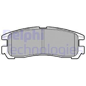 LP955 DELPHI Bremsbelagsatz, Scheibenbremse für CHRYSLER,DODGE,HYUNDAI,MITSUBISH