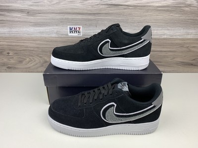 nike air force 1 07 lv8 chenille swoosh black