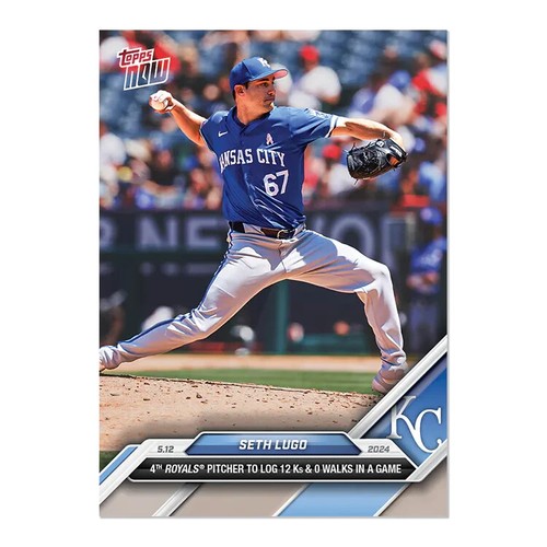 2024 Topps Now 185 Seth Lugo