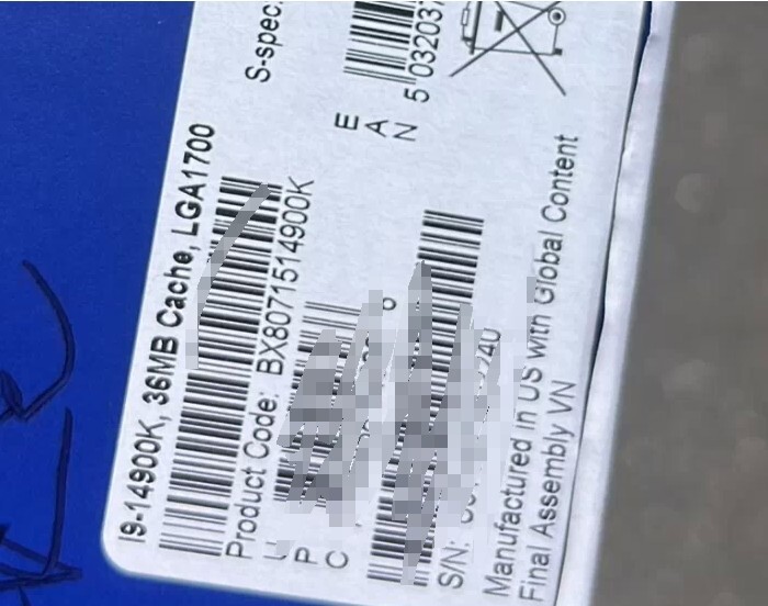 Intel Core i9-14900K 3.2GHz 24-Cores LGA 1700 CPU Processor