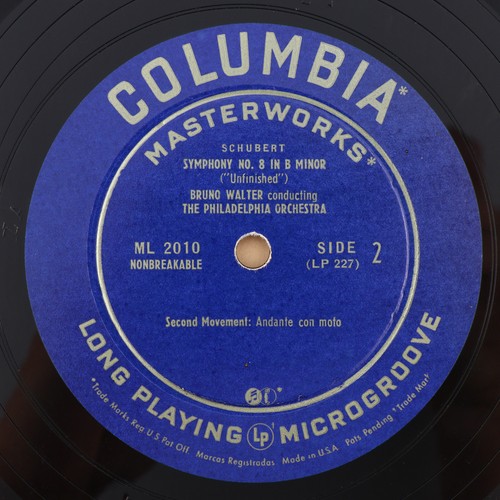 Bruno Walter - Schubert, Symphony No. 8 in B Minor "Unfinished" 10" LP ML 2010 - Picture 8 of 11