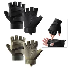 Men Women Gym Gloves With Wrist Wrap Workout Weight Lifting Fitness Exercise