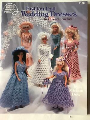 Bridal Belle Collection crochet pattern booklet NEW May ~ fits Barbie doll