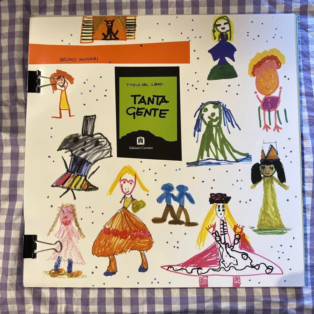 BRUNO MUMARI 「Tanta Gente」 Tanta Gente Bruno Munari 2005 Italy Art Book Interactive