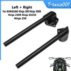 Pair Handlebar Handle Bar For KAWASAKI Ninja EX250 250R 250 08-12 Ninja 300R 300