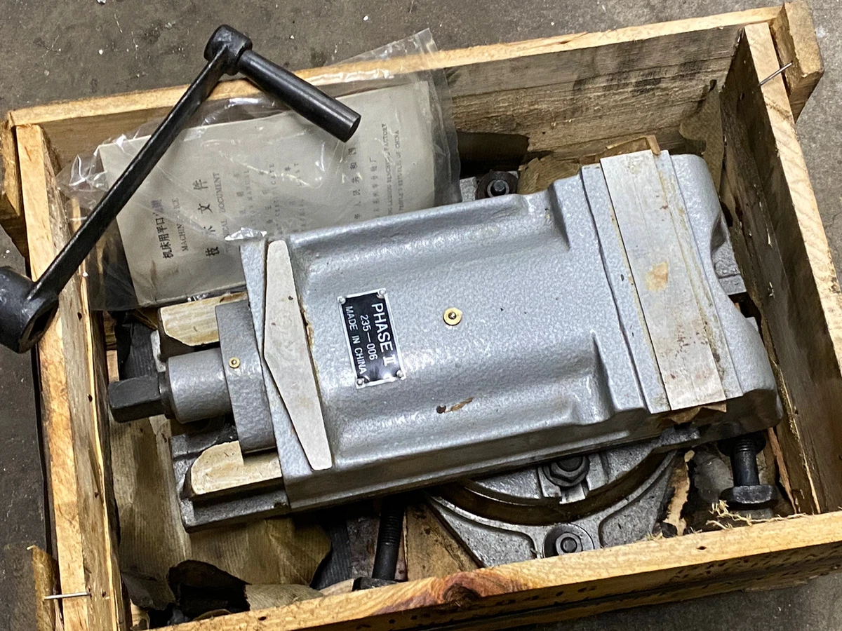 PHASE II 235 006 Milling Machine Vise Machinist Drill Press CNC 6 Jaws New