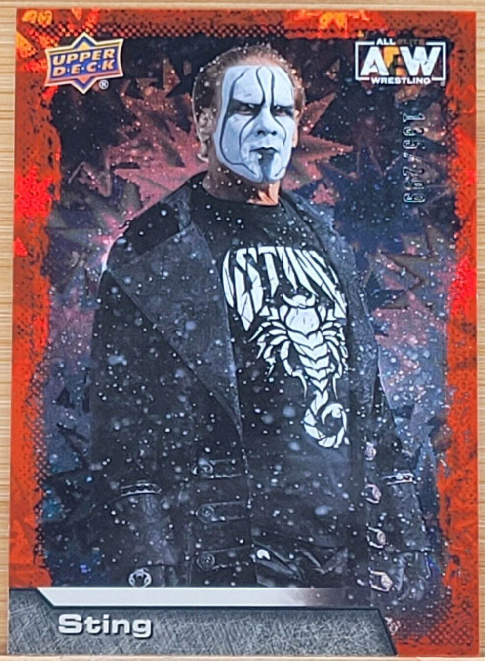 2022 UPPER DECK AEW STING  DYNAMITE #D/299
