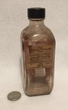 Antique MEDICINE BOTTLE The Upjohn Company Kalamazoo Michigan Rare