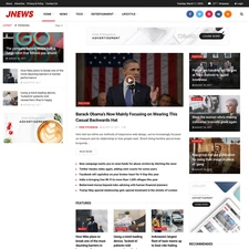 Global News Website Design with Free VPS Web Hosting and Installation