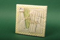 "Servietten \"Asparagus\" Ambiente Studio Papierservietten 33X33 Spargel FrüHjahr"