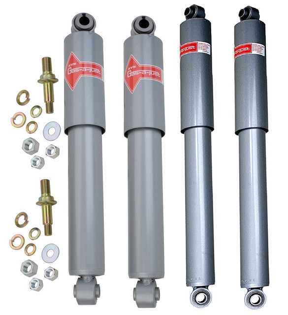 Front & Rear Shock Absorbers Kit KYB Gasajust Motorhome Chassis For
