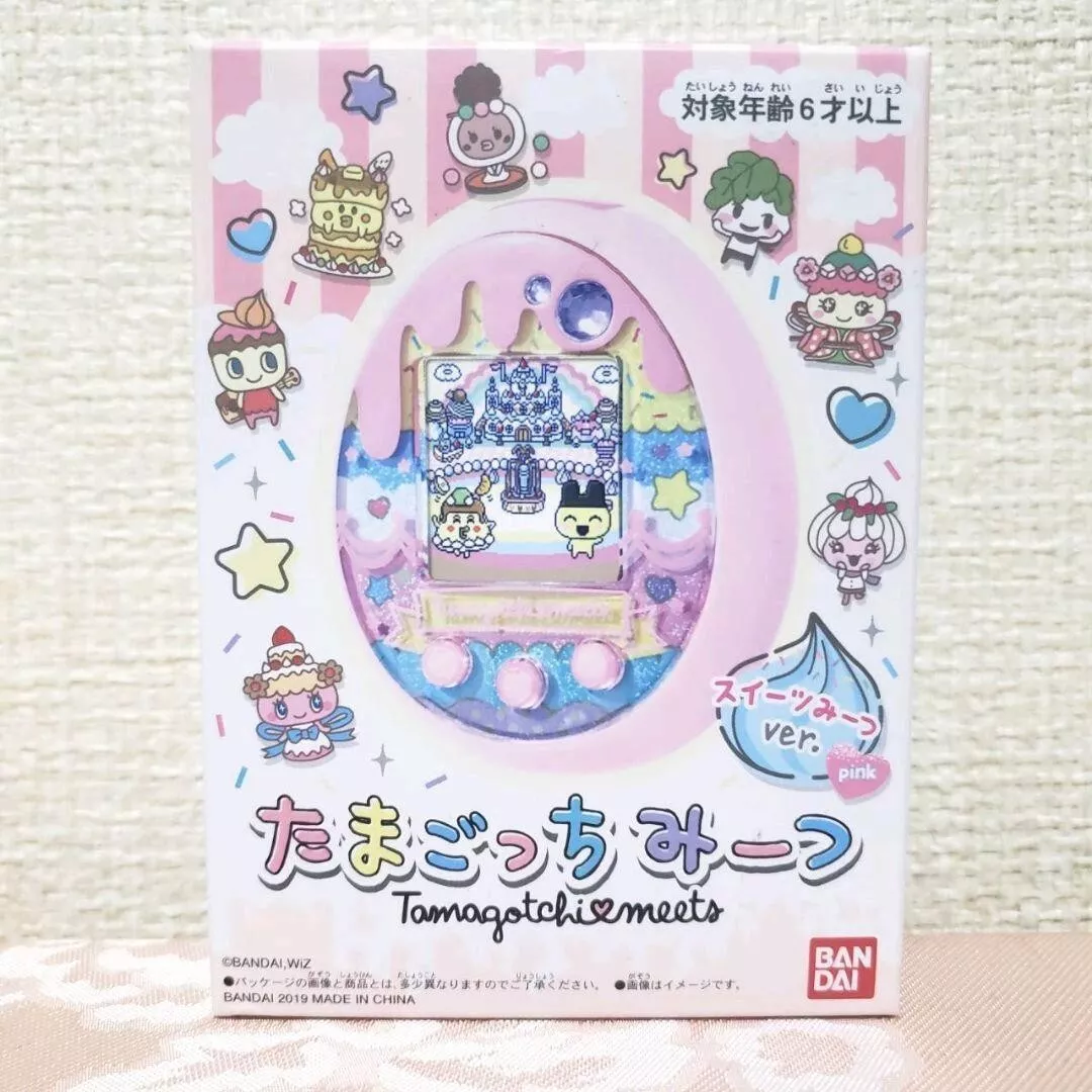 BANDAI Tamagotchi Meets sweets ver. pink Limited Virtual pet Game