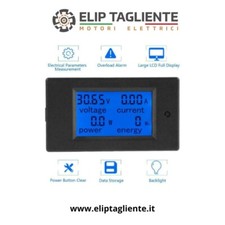 Voltmetro Amperometro 12V 24V LCD Misuratore Tensione Digitale 100A PZEM-051