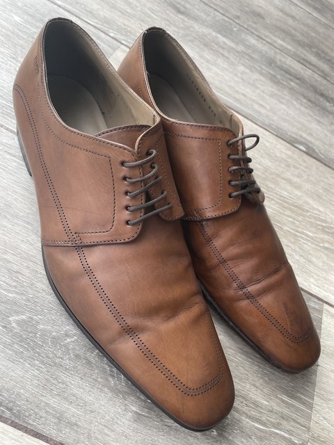 hugo boss tan shoes
