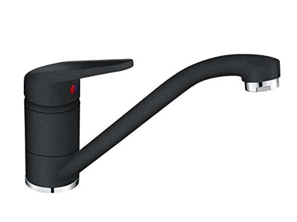 (TG. mittel) Franke 115.0470.661 II Rubinetto da Cucina, Nero - NUOVO