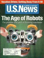 2001 U.S. News & World Report Magazine: The Age of Robots/Vacation Drives