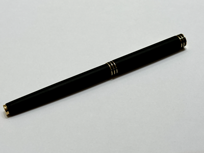 Waterman Ideal Paris Fountain Pen Black Nib Gold 18K 750 F Made in