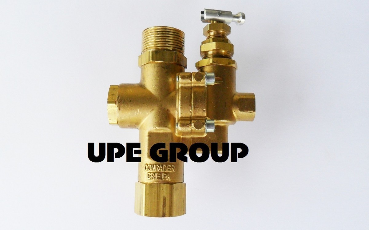 ST128407AV CAMPBELL HAUSFELD PILOT VALVOLA DI SCARICO 95/125 PSI, 1/2'' - Foto 3