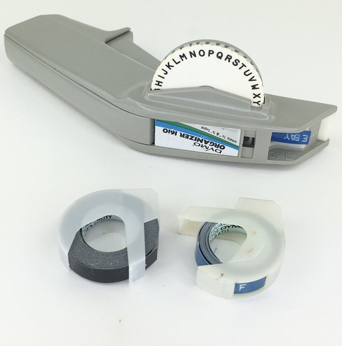 Vtg Dymo Organizer 1610 Label Maker 