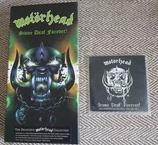 Motorhead Stone Deaf Forever Cd Box Set Promo Sampler New Read Description Rare 