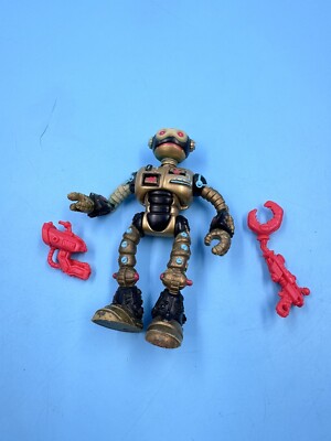 1990 Playmates Teenage Mutant Ninja Turtles TMNT Fugitoid Robot Incomplete