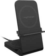 myCharge 3 in 1 15W Qi Fast Charge Wireless Charging Stand for most Cell Phones