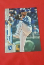 2020 Topps 683 Jakob Junis Advanced Stats Variation 258/300 Kansas City Royals