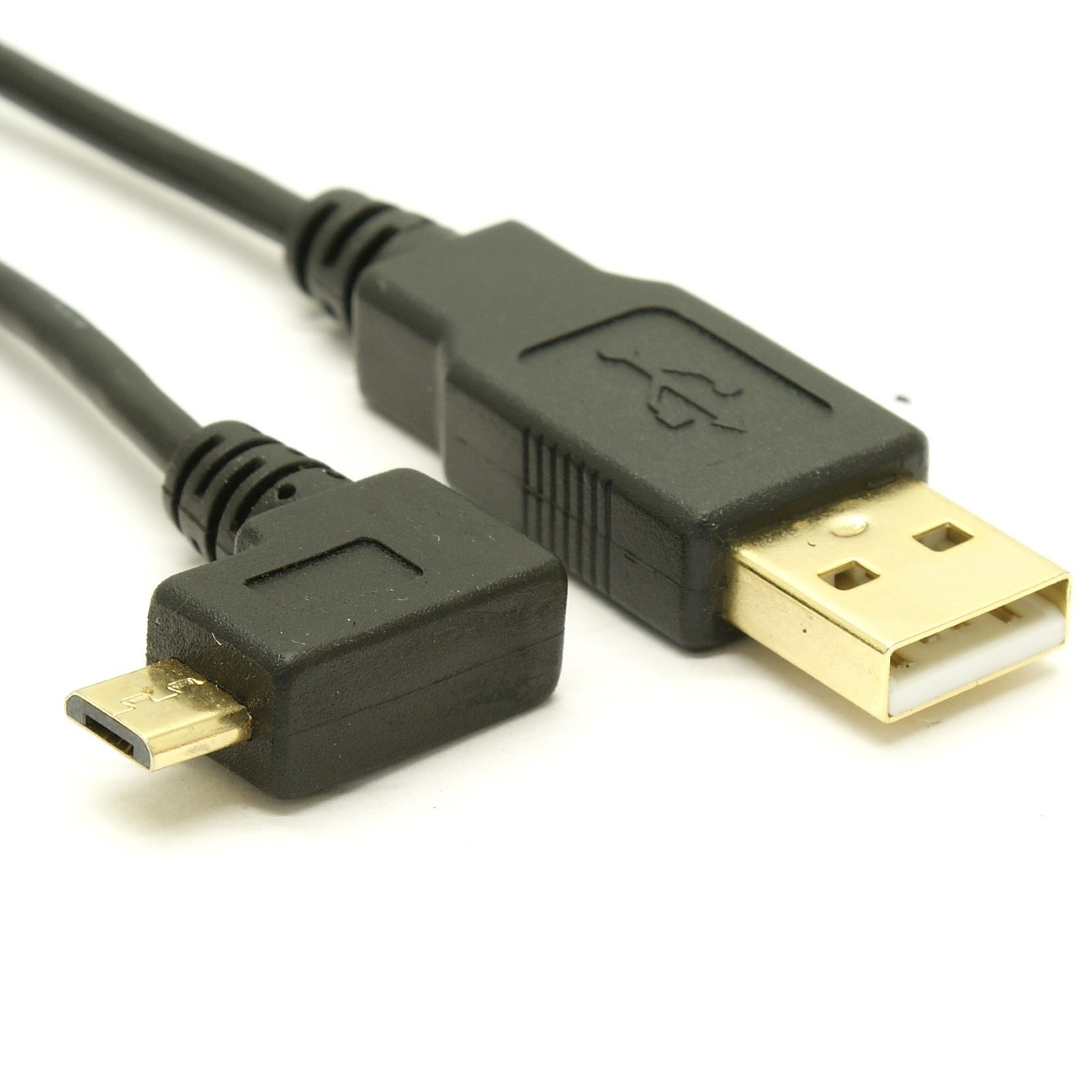 USB to Left Angle Micro-B Cable – Ultra-Thin – ASA Florida