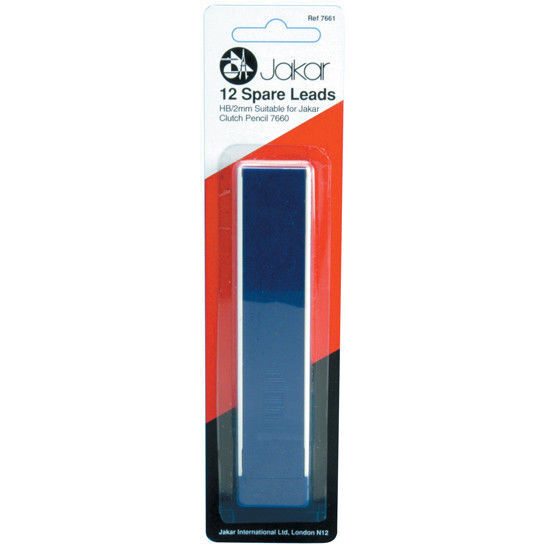 B&Q -  2mm Hb Clutch Pencil LeadsPack Of 12 RefillsCompatible With Ref. 7660 & 7661 (7661) - Image 2