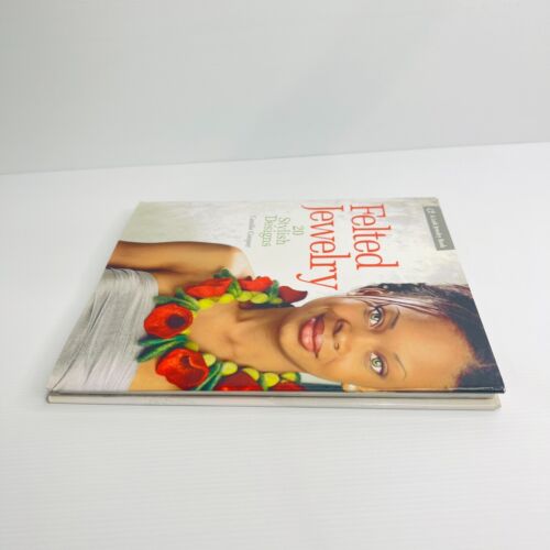 Felted Jewelry by Candie Cooper Hardcover Book Stylish Designs Crafting Necklace - Picture 13 of 16