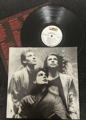 Alphaville   Afternoons In Utopia Vinyl LP 1986 1st PRESS PLAY TESTED VG+ VIDEO