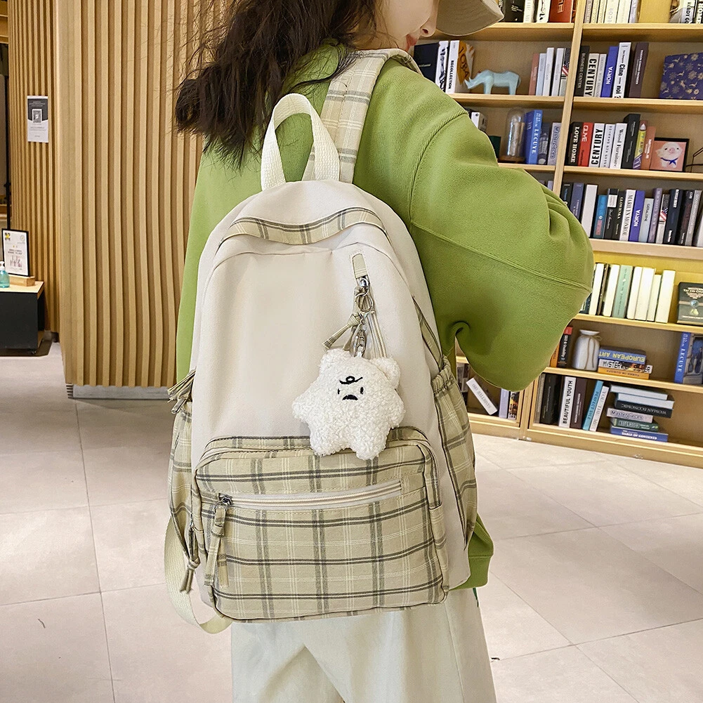 Khaki backpack women's cheap