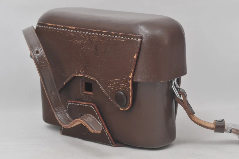 @ SakuraDo @ редкая! @ Minolta SR коричневый кожаный чехол для камеры SR-1 с метр - Изображение 4 из 4