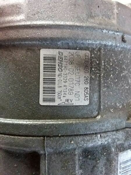 AC COMPRESSOR 42L FITS 08-13 AUDI R8 272143