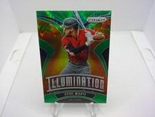 2020 Panini Prizm Ketel Marte Illumination Green Prizm Arizona Diamondbacks I-10
