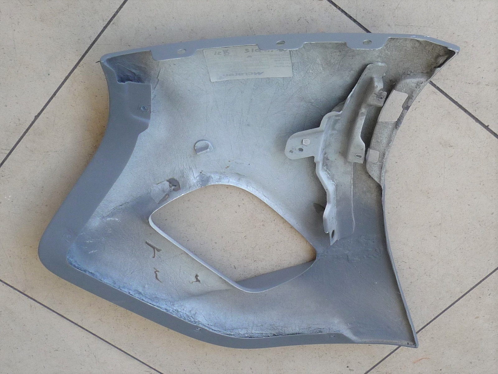 2016-2017 McLaren 675LT Rear Left Bumper Cover 11A9490RP OEM OE H4