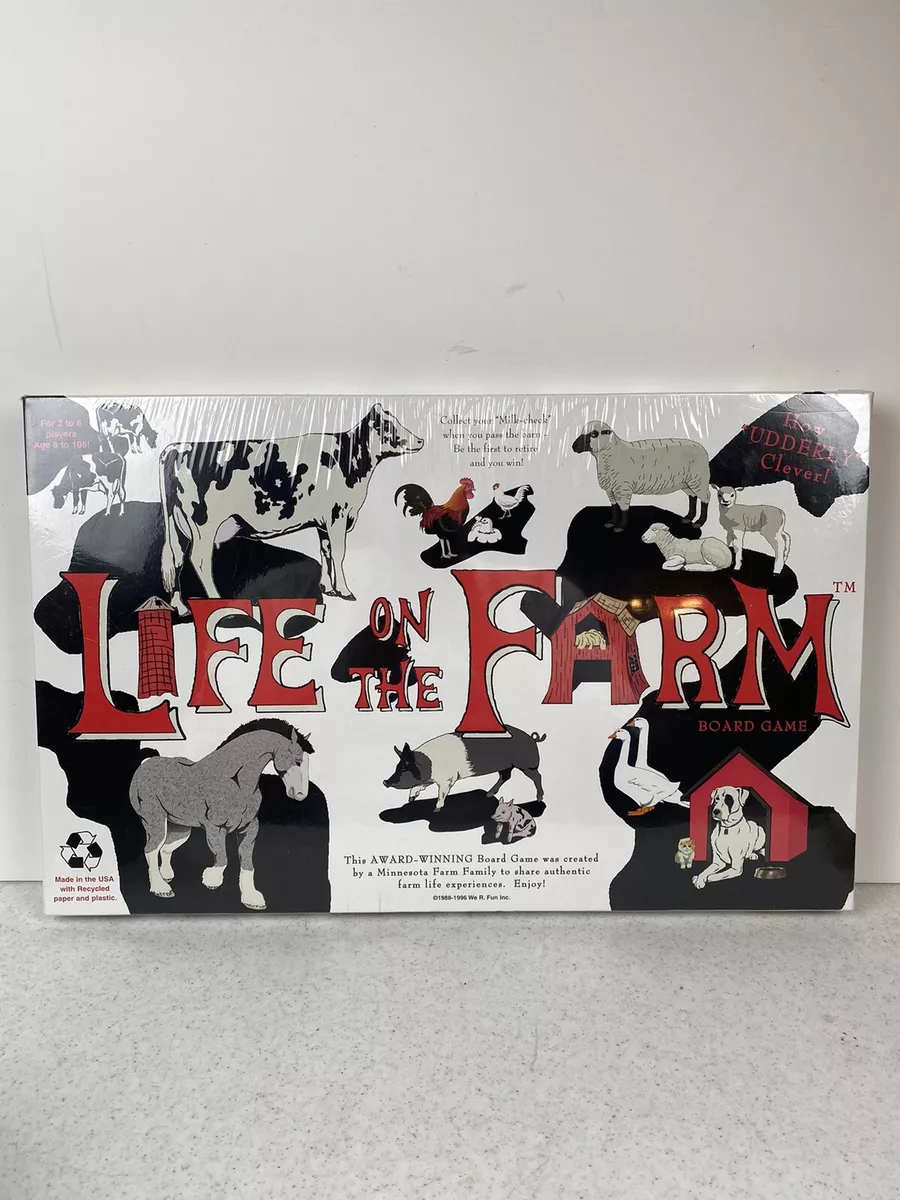 LIFE ON THE FARM BOARD GAME: Excellence In Education