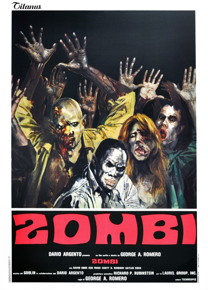 Dawn Of The Dead movie poster - 12 x 17 inches - George A. Romero