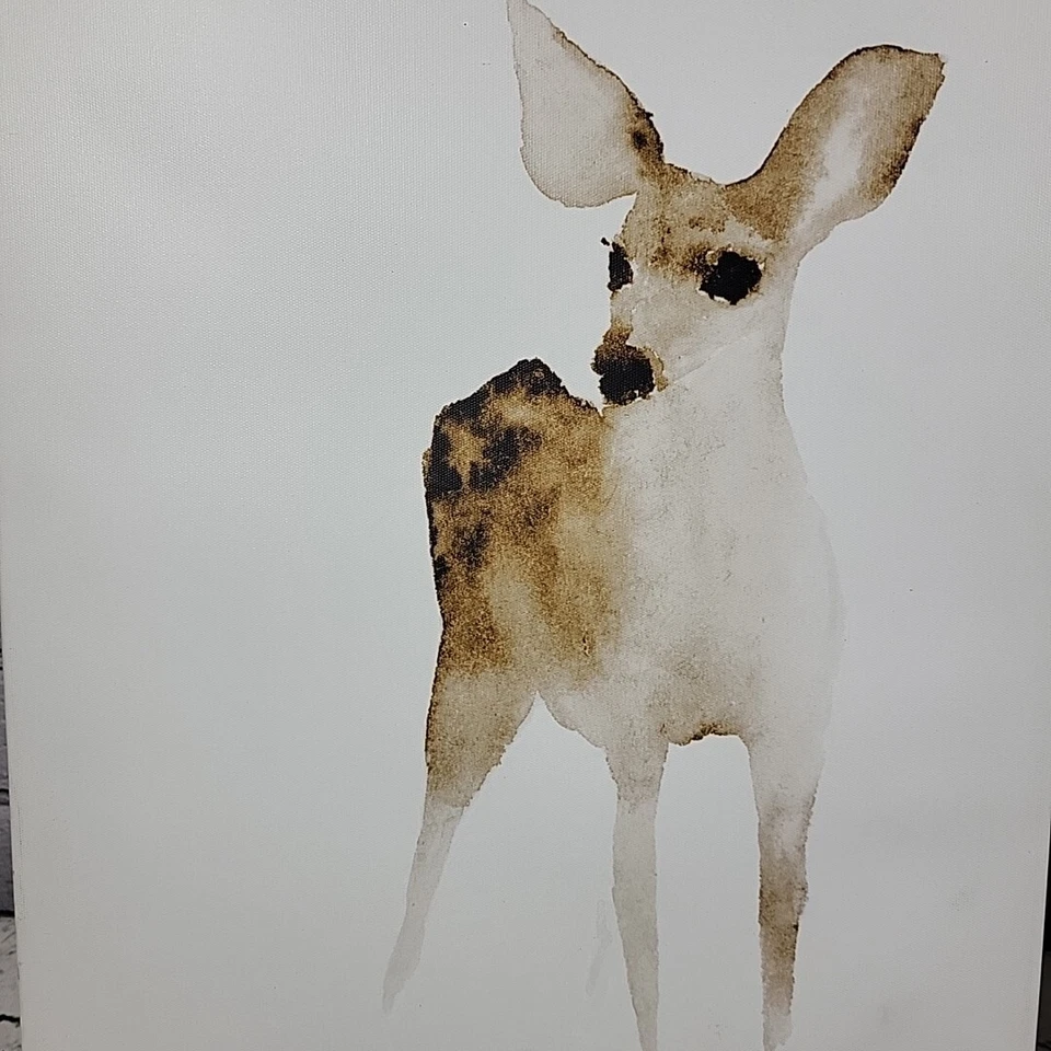 IKEA PJATTERYD PJÄTTERYD Cuadro Sobre Lienzo Ciervos Paquete de 2 11x15" 905.180.79 Enmarcado Foto 3 de 4