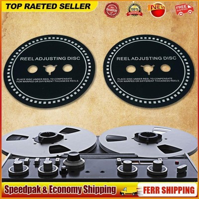 2 PCS Spacer Gasket Spacer Black 0.9MM Spacer Disc For Revox Studer Revox/Teac