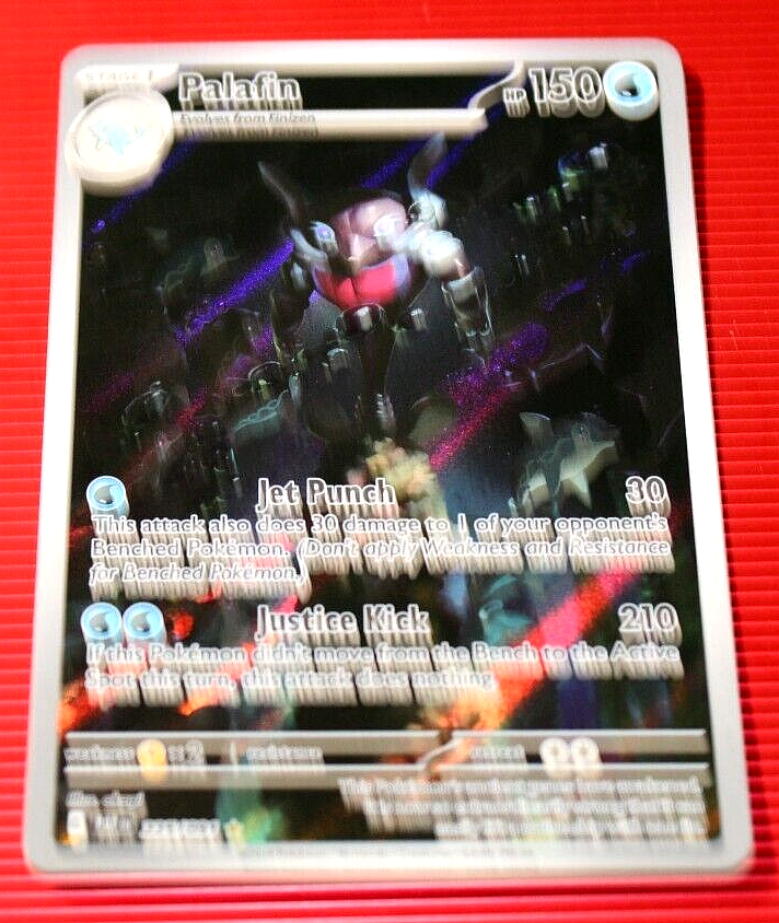 Palafin HP150 2024 Collectible *Illustration Rare* Pokemon Card No