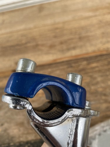 Mid School 1990 BMX Blue Pop Top BMX Stem-21.1mm Quill—Fit Some Schwinns - Picture 6 of 7