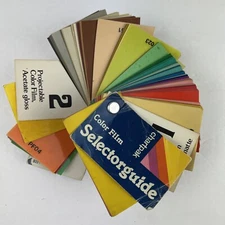 Chartpak Fan Deck Color Film Selectorguide Vintage Acetate Samples Project