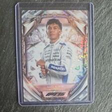 2025 Topps Chrome F1 Alex Albon Diamond 75th Anniversary #D75-17