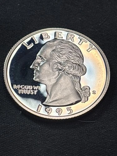 1995-S Washington Quarter • Silver Proof • Deep Mirror Finish