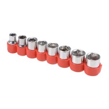 1/4-Inch Drive Hex Socket Set 5mm 6mm 7mm 8mm...