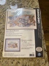 Dimensions Cross Stitch Kit - Quiet Beach Moments New